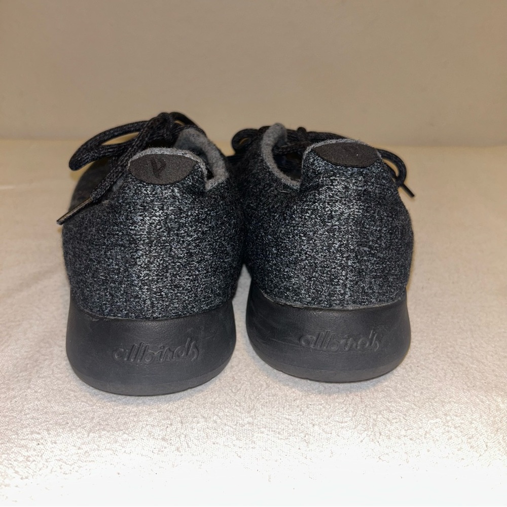 Allbirds Wool Runners Lace Up Athletic Shoes Mens Size‎ 11 Dark Gray - Picture 7 of 8